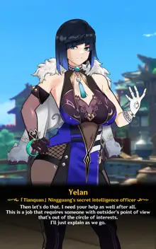 《TEYVAT BITCHES》 Yelan Part1, English