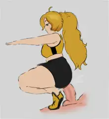 Workout with RWBY, English