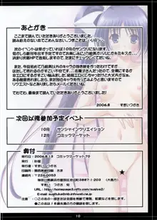 乃絵美日記10, 日本語