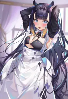 Ninomae Ina'nis Fantasy Maid CG Gasshuu (uncensored), English