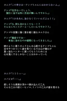 淫乱・女ハンターの生態, 日本語