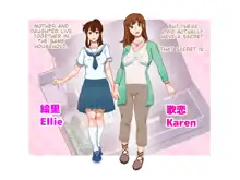 Girl on Mom Futari wa Koibito, English