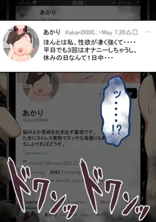 『もしも・・・』～陽菜子？の裏垢～, 日本語