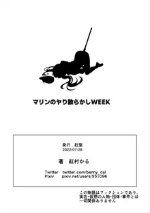 マリンのヤり散らかしWEEK, 日本語