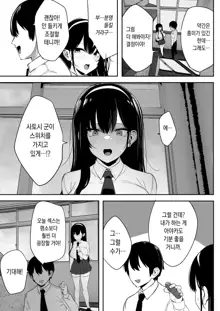 Kiyowa na Kanojo wa Nagasare Netorare | 심약한 여친은 떠밀려서 네토라레, 한국어