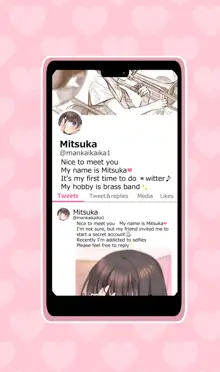 Secret account Mitsuka-chan ❤, English