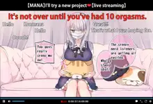 Hypnosis Video Makes a Cheeky J● Streamer C●m for the Camera part 4, English