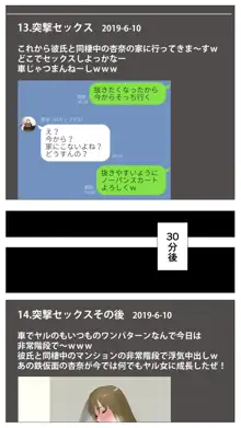 体験談告白「晒しブログ」, 日本語