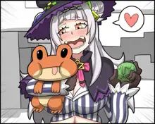 Frog witch uploaded by sura, 日本語