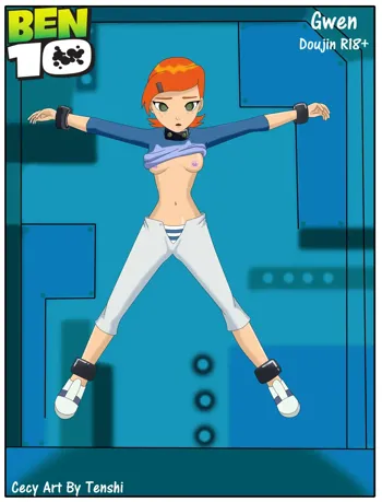 Gwen 10 Alien Abuction & Slave Modification (Ben 10) CecyArtByTenshi, English