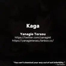 Kaga, English