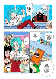 Dagon Ball - Bulma Meets Mr. Popo - Sex Inside the Mysterious Spaceship (decensored), English