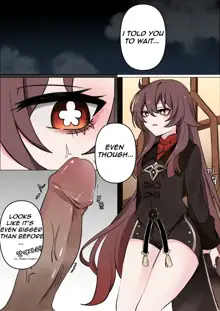 Contract - A Hu Tao x Zhongli Hentai Comic, English