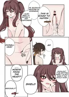 Contract - A Hu Tao x Zhongli Hentai Comic, English