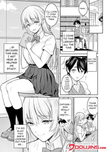 Toshokan de Shiriatta Onee-san ni Ecchina Koto o Sarechau Hanashi | A Story About Having Sex With a Girl I Met In The Library, English