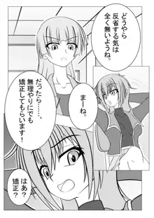 ふたなり学園の不良少女, 日本語