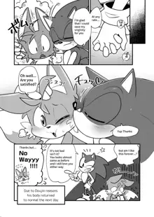 Tails and Sonic's special Fuss, English