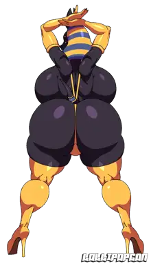 Anubis Twerking Animated, English