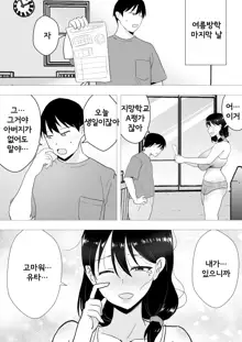 TomoKano Kaa-chan II ~Jitaku, Musuko no Tomodachi ni Ochita Natsu~ | 친구여친엄마 II ~집, 아들의 친구에게 빠져버린 여름~, 한국어