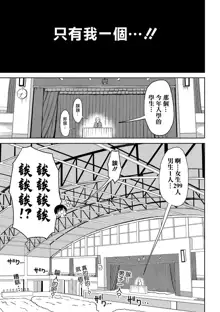 Kotoshi kara Kyougaku no Gakkou ni Nyuugaku shitara Otoko ga Boku dake datta Ch. 1, 中文