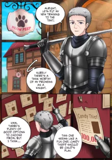 A Knight's Quest, English