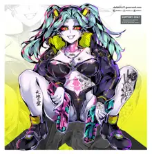 2022 Rebecca Cyberpunk Edgerunners Gumroad Rewards, 日本語