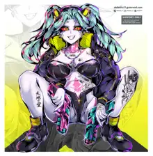 2022 Rebecca Cyberpunk Edgerunners Gumroad Rewards, 日本語