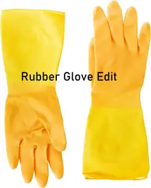 Rubber Glove Edit, 日本語