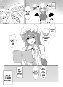 Patchouli no Jikken de Succubus ni Natta Sakuya-san, English