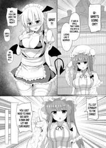 Patchouli no Jikken de Succubus ni Natta Sakuya-san, English