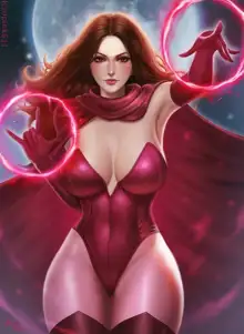 July_Wanda_Scarlet Witch_process_ Pt3 NSFW, 日本語