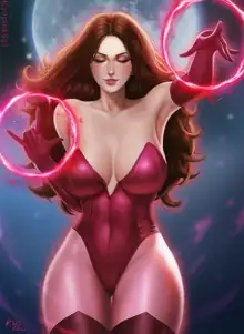 July_Wanda_Scarlet Witch_process_ Pt3 NSFW, 日本語