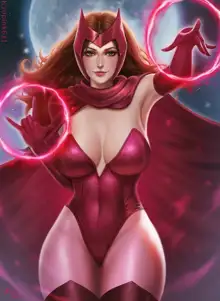 July_Wanda_Scarlet Witch_process_ Pt3 NSFW, 日本語