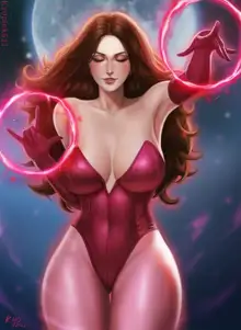 July_Wanda_Scarlet Witch_process_ Pt3 NSFW, 日本語