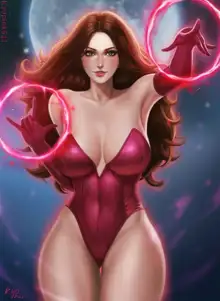 July_Wanda_Scarlet Witch_process_ Pt3 NSFW, 日本語