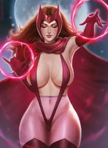 July_Wanda_Scarlet Witch_process_ Pt3 NSFW, 日本語