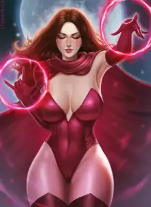 July_Wanda_Scarlet Witch_process_ Pt3 NSFW, 日本語