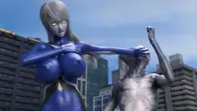 ウルトラウーマン·ネクシアは二人異星人で乳責め, 日本語