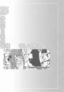 修学旅行3班の皆様 そして茶々丸…。, 日本語