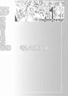 修学旅行3班の皆様 そして茶々丸…。, 日本語