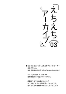 えちえちアーカイブ03, 日本語