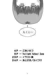 Twilight School Zone, 日本語