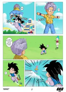 Bura and Goten Comic, English