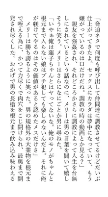 秘封レイプ脅迫調教人生強制終了合同, 日本語