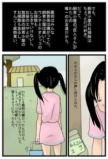 巨人さんと私, 日本語