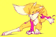 Renamon - Ancesra, 日本語