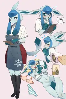 冰布咖啡调理师-Glaceon Barista, 中文