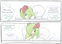 Kirlia's first love, English