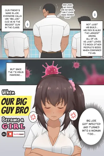 When Our Big Guy Bro Became a Girl, English