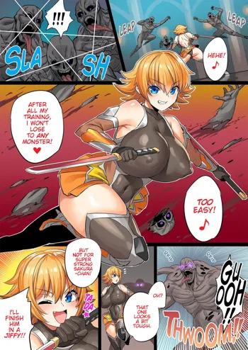 Taimanin Sakura-chan VS Zako Monster, English